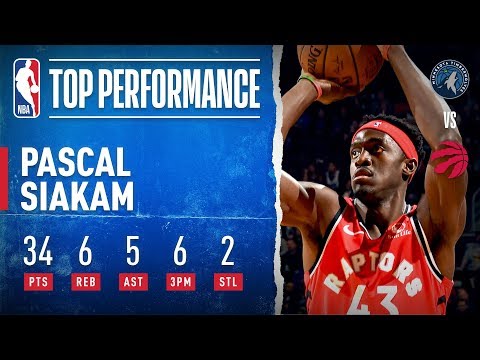 Siakam Drops 34 PTS!