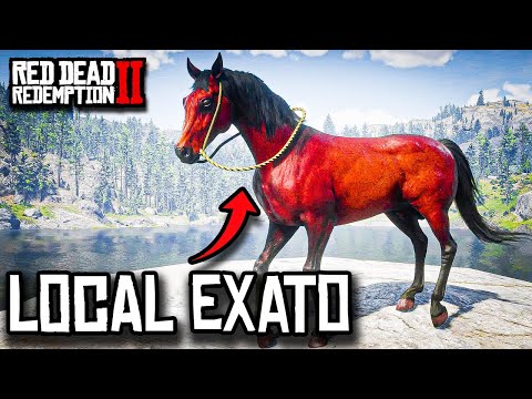 COMO ACHAR O PURO SANGUE ÁRABE DE PELAGEM VERMELHA - RED DEAD REDEMPTION 2