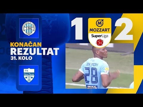 Mozzart Bet Super liga 2024/25 - 31.Kolo: TSC – NOVI PAZAR 1:2 (1:0)