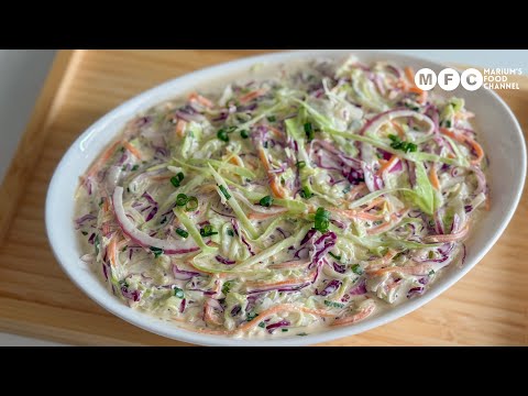 Easy Homemade Coleslaw Recipe Perfect for BBQs & Burgers