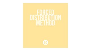 Forced Distribution Method