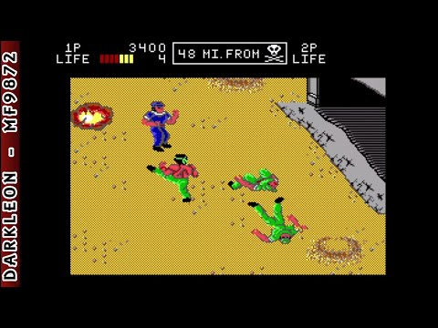 Ikari III - The Rescue © 1990 SNK - PC DOS - Gameplay