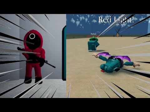 PIGGY SQUID GAME; GAME 1 GUN JUMPSCARE!! (Game By Lua_Scripted)