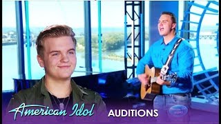 Caleb Hutcinson Came To Support His Friend Jared! Will It Help? | American Idol 2019