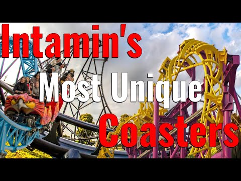 Top 10 Rare And Unique Roller Coasters By Intamin Amusement Rides