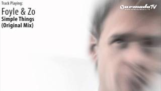 ASOT524: Foyle &amp; Zo - Simple Things (Original Mix)