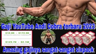 Gaji Andi Cobra dari youtube terbaru 2023