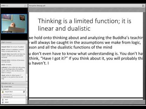 Presentation Disruption Belongs - book - Don't take your life personally  Ajahn Sumedho