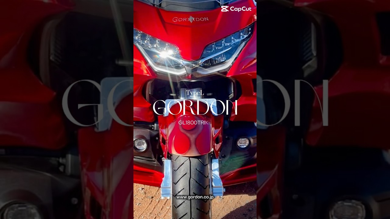 #GordonTrike #アイルランド輸出 #Ireland #GL1800 #HondaGoldWing #MadeInJapan  #LuxuryRide #海外輸出 #ＥＵマーケット