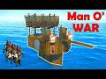 Man O War Heavyweight Battleship Rust Trio Quad Boat Design