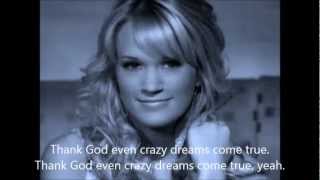 Carrie Underwood - Crazy Dreams with Lyrics