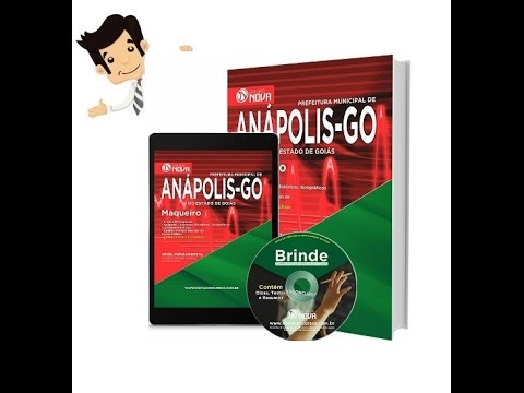 Apostila do Concurso Saúde de Anápolis 2016 - Maqueiro