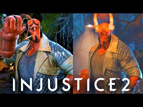 INJUSTICE 2 - ALL GUEST CHARACTERS Console VS Mobile Super Move Comparison