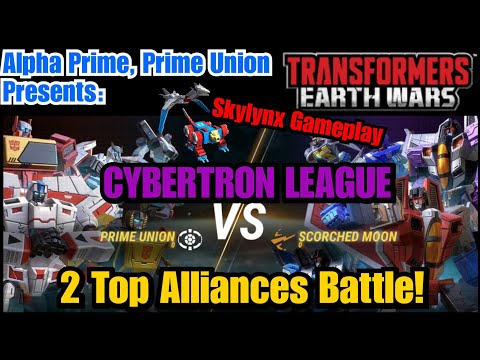 Top War Gameplay! Prime Union vs Scorched Moon. Transformers: Earth Wars