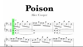 Alice Cooper - Poison Sheet Music
