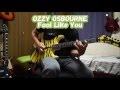 Ozzy Osbourne - fool like you - solo cover