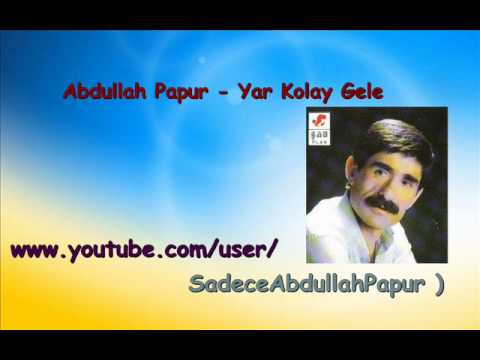 download lagu mp3 mp4 Abdullah Papur Yar Kolay Gele, download mp3 Abdullah Papur Yar Kolay Gele free download, download mp3 Abdullah Papur Yar Kolay Gele