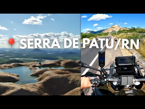 Piscinas Naturais a 600m de Altitude 😱 na Serra de Patu: viagem de moto de Natal à Serra de Patu