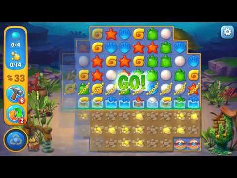 Fishdom level 251 Gameplay (iOS Android)