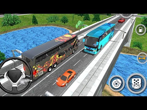 Coach Bus Simulator 2018 Mobile Bus Driving | Bus Transporter - Android GamePlay#6 FHD