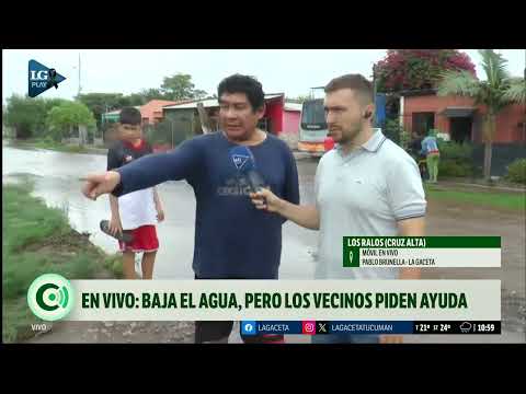 Tras la tormenta, el dolor de los vecinos de Los Ralos: "Tenemos miedo cuando el cielo está nublado"