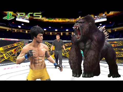 UFC4 Bruce Lee vs. King Kong EA Sports UFC 4