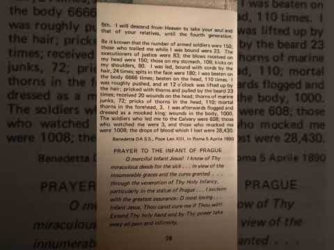 Consecrating the Drops of Blood Which Our Lord Jesus Lost on His Way to Calvary