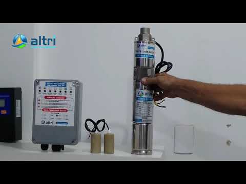 APRESENTAÇÃO DA BOMBA SOLAR ALTRI - 270 WATTS DE 3 POLEGADAS