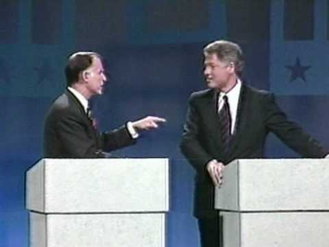Bill Clinton Versus Jerry Brown 1992
