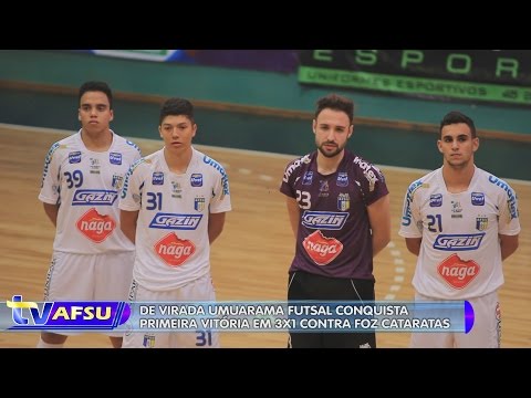 Umuarama Futsal ganha de virada do Foz Cataratas - 23/03/2016