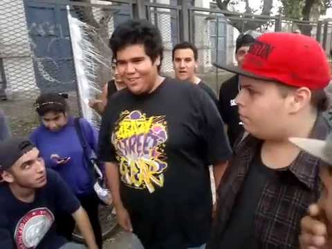 STR y Kien vs 2 Mcs  1ra Ronda Massacre Verbal