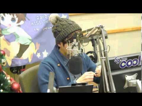 131223 Sukira Cut - Ryeowook using eyedrops