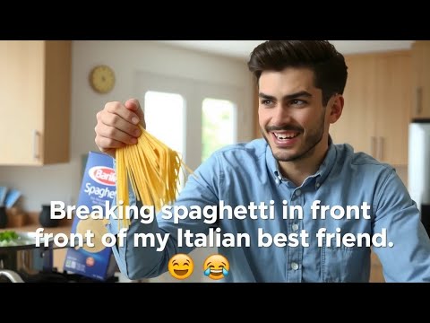 Breaking Spaghetti in Front of My Italian Friend: TikTok Compilation