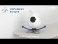 Catit Caméra pour animaux domestiques Pixi Smart Mouse Blanc