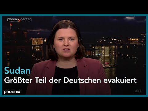 Sara Nanni zur Situation im Sudan am 24.04.23