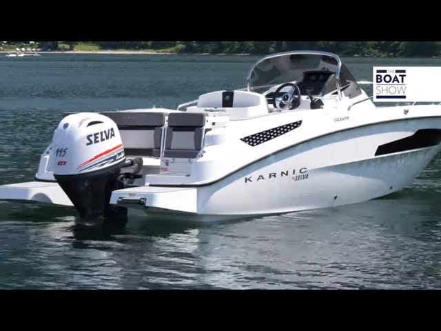 [ENG] KARNIC SL 601 BY SELVA - Motor Boat Review - The Boat Show