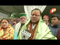 Uttarakhand CM Pushkar Singh Dhami Offers Prayers At Kedarnath Dham