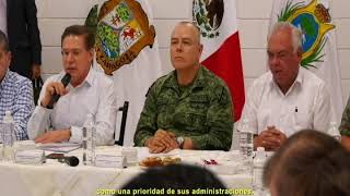 SE REUNIÓN EN LA COMARCA LAGUNERA, LA JUNTA DE COORDINACIÓN DE SEGURIDAD DURANGO-COAHUILA