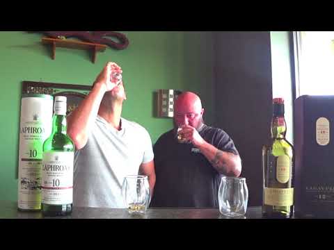 VS's Series: #1 Laphroaig 10 CS (Batch 008 APR 16)vs Lagavulin 12 CS (2015)