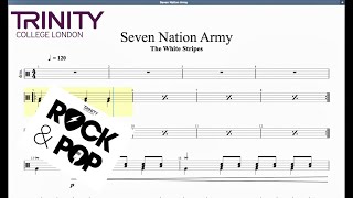 Download lagu Seven Nation Army Trinity Grade 1 Drums mp3