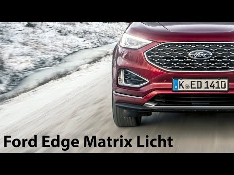 Ford Edge: LED-Scheinwerfer mit Matrix-Technologie Test [4K] - Autophorie