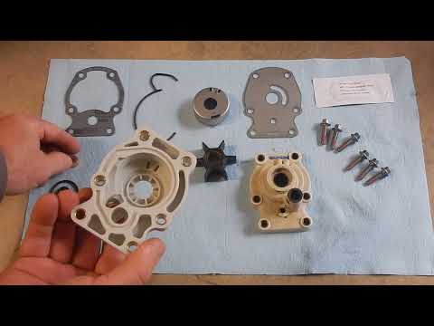Evinrude e tec 30 water pump impeller replacement