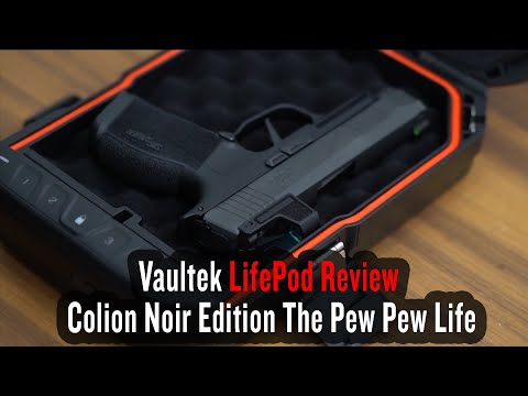 Vaultek LifePod Review - Colion Noir Edition Portable, Weather Resistant, TSA Compliant Safe