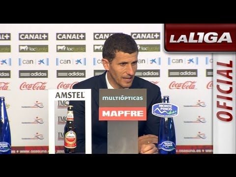 Rueda de Prensa de Javi Gracia tras el Osasuna (0-1) Levante - HD