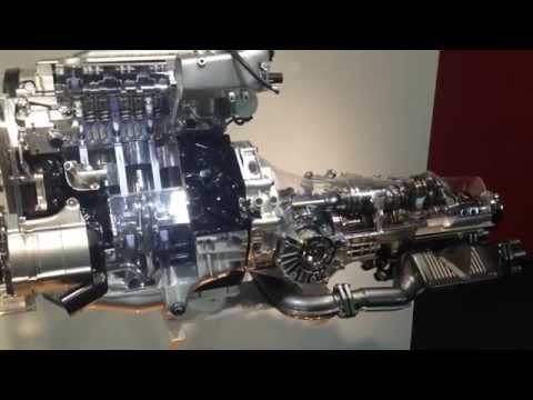 Audi - 4 cylinder - see through model