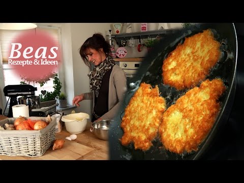 REIBEKUCHEN Rezept  - Einfach selber machen - Meine Kartoffelpuffer Zutaten
