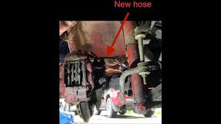 Replacing a brake hose on my BJ60. 60 Series tear down.