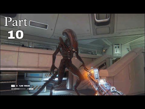 Alien Isolation - Walkthrough GamePlay Part 10 (PC)
