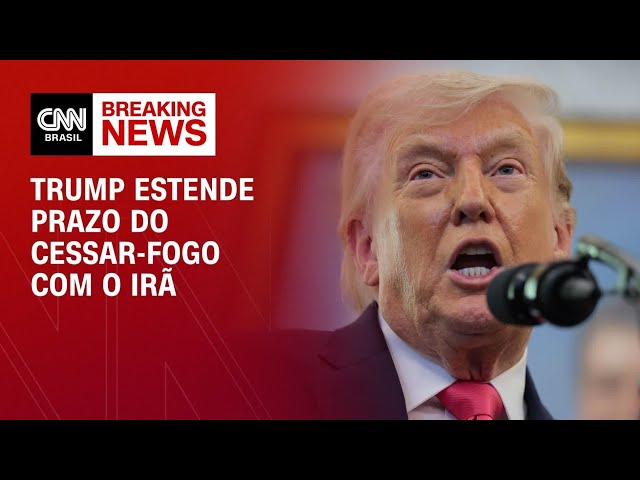 Guerra no Oriente Médio: Trump decide estender cessar-fogo até o fim das negociações | CNN 360º