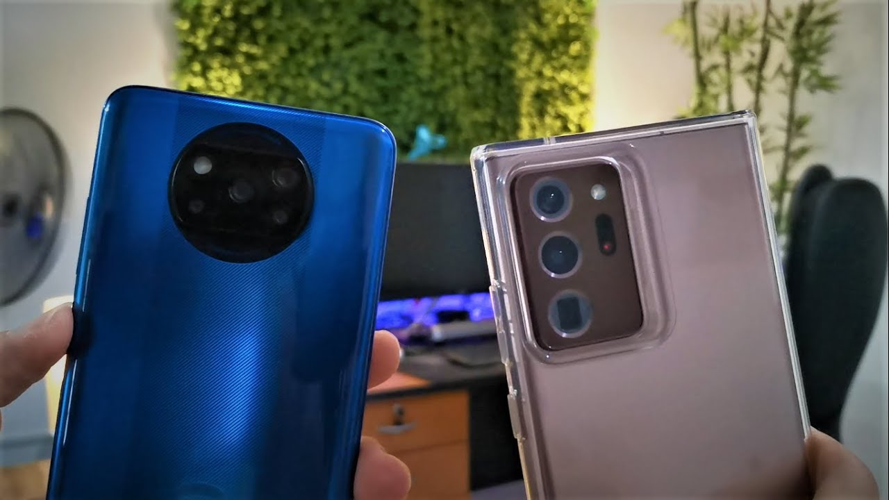 Xiaomi POCO X3 NFC vs Samsung Galaxy Note 20 Ultra Camera Photo Comparison | 64mp vs 108mp